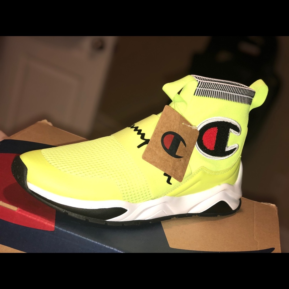 Neon champion sneakers BRAND NEW !!!! NEVER WORN